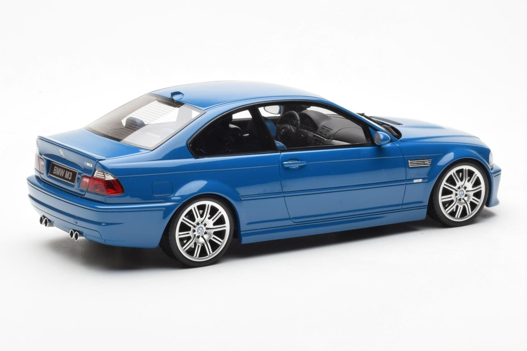 BMW M3 E46 Albastru Otto 1:18 OT790 Rășină - imaginea 2 din 6