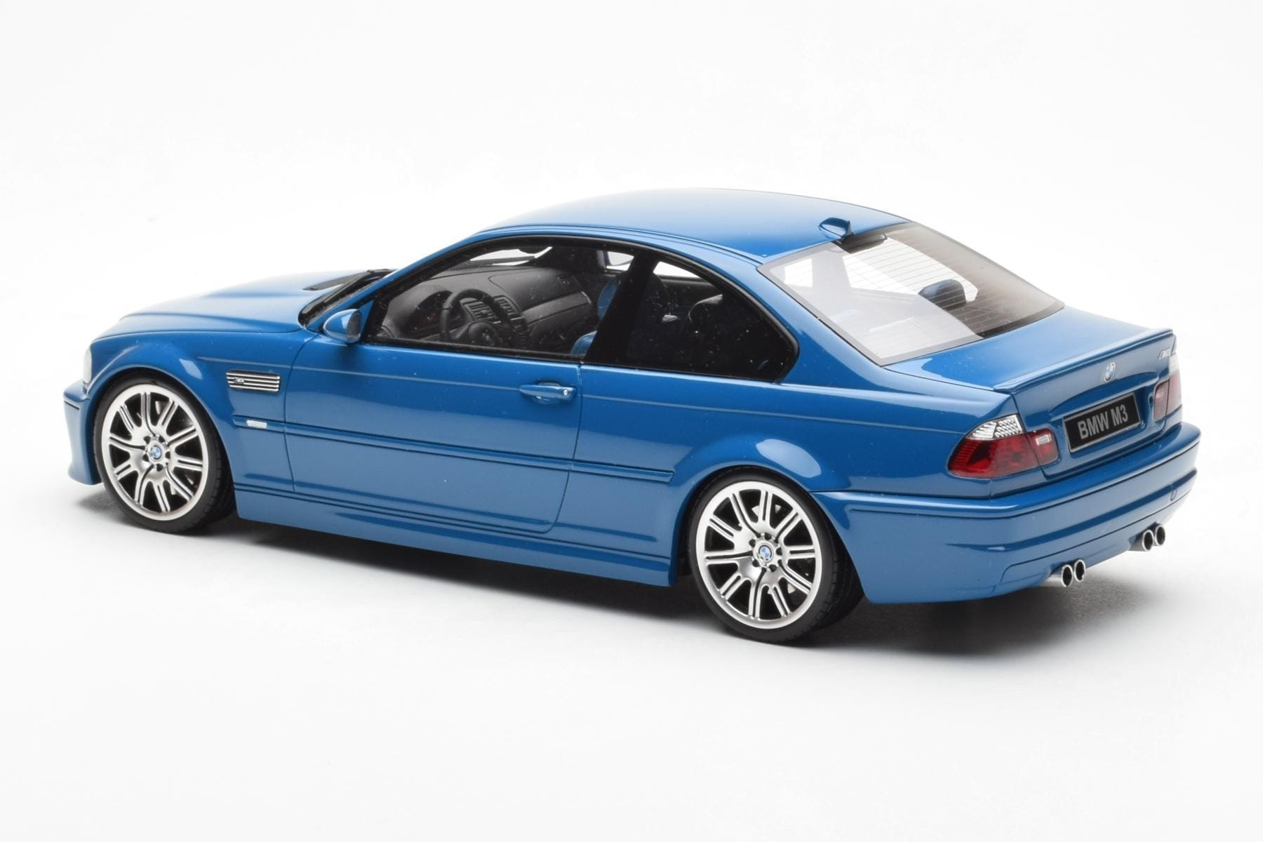 BMW M3 E46 Albastru Otto 1:18 OT790 Rășină - imaginea 5 din 6