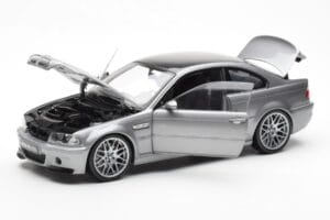 BMW M3 E46 CSL Gri Kyosho 1:18 80430302734 Metal - imaginea 2 din 8