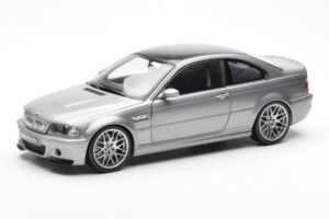 BMW M3 E46 CSL Gri Kyosho 1:18 80430302734