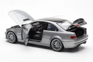 BMW M3 E46 CSL Gri Kyosho 1:18 80430302734 Metal - imaginea 5 din 8