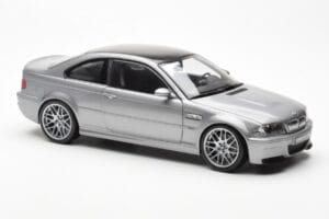 BMW M3 E46 CSL Gri Kyosho 1:18 80430302734 Metal - imaginea 6 din 8