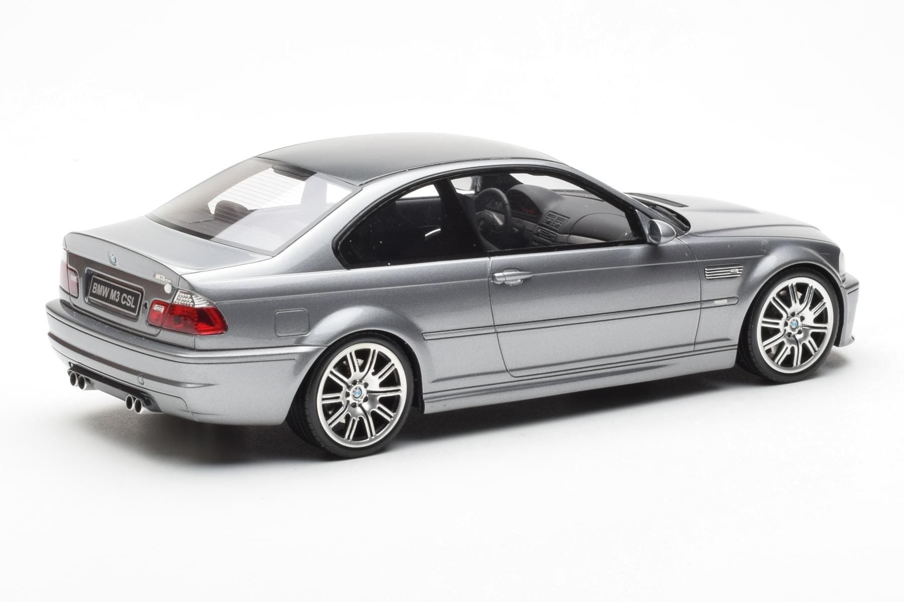 BMW M3 E46 CSL M Rims Silver Gri Metallic Otto 1:18 OT177B Rășină - imaginea 2 din 6