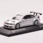 BMW M3 E46 GTR Street Argintiu Minichamps 1:43 - image 2 of 4