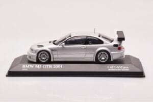 BMW M3 E46 GTR Street Argintiu Minichamps 1:43