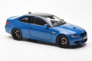 BMW M3 E92 Laguna Seca Blue Kyosho 1:18 08734LBL Metal - imaginea 6 din 8