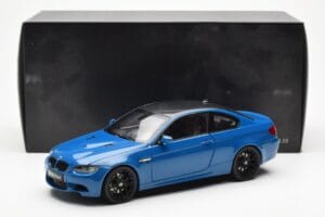 BMW M3 E92 Laguna Seca Blue Kyosho 1:18 08734LBL Metal - imaginea 8 din 8