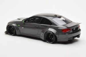 BMW M3 E92 LBWK Liberty Walk Gri GT Spirit 1:18 GT127 Rășină - imaginea 5 din 6