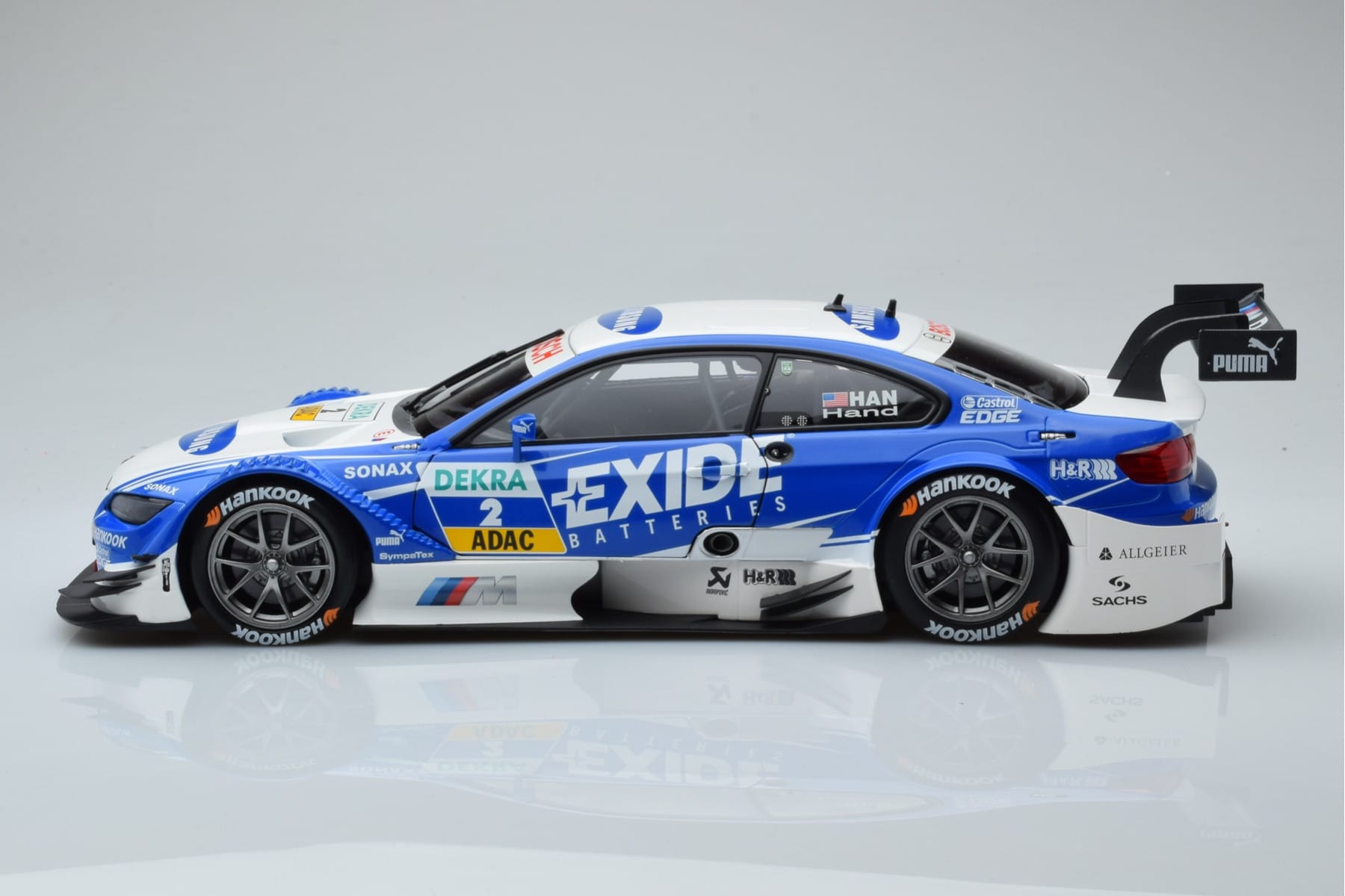 BMW M3 #2 BMW Team RMG A.J. Hand DTM 2012 Minichamps 1:18 100122202 Metal - imaginea 4 din 8