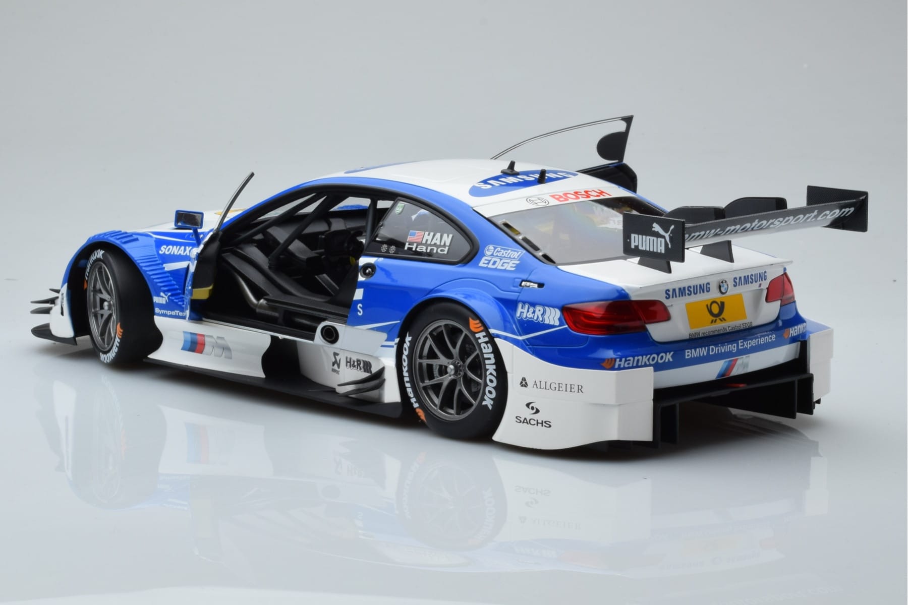 BMW M3 #2 BMW Team RMG A.J. Hand DTM 2012 Minichamps 1:18 100122202 Metal - imaginea 7 din 8
