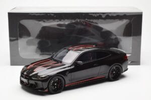 BMW M4 G82 CSL Sapphire Negru GT Spirit 1:18 GT904 Rășină - imaginea 6 din 6