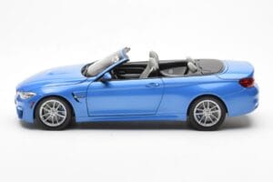 BMW M4 F83 Cabriolet Yas Marina Albastru Paragon 1:18 80432339612 Metal - imaginea 4 din 8