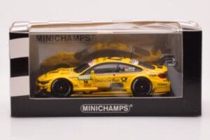 BMW M4 F82 DTM BMW Team RMG #16 T. Glock DTM 2016 Minichamps 1:43 410162416 Metal - imaginea 4 din 4