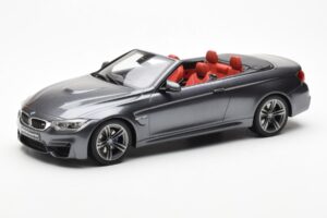 BMW M4 F83 Cabriolet Gri GT Spirit 1:18 GT081