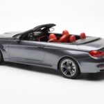 BMW M4 F83 Cabriolet Gri GT Spirit 1:18 - image 5 of 6