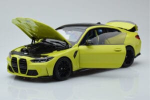BMW M4 G82 Galben Ediție Dealer Minichamps 1:18 80435A51949 Metal - imaginea 2 din 8
