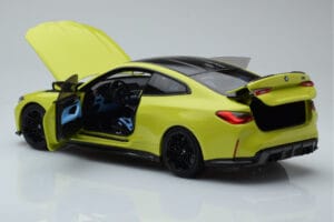 BMW M4 G82 Galben Ediție Dealer Minichamps 1:18 80435A51949 Metal - imaginea 5 din 8