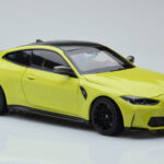 BMW M4 G82 Galben Ediție Dealer Minichamps 1:18 - image 6 of 8