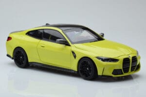BMW M4 G82 Galben Ediție Dealer Minichamps 1:18 80435A51949 Metal - imaginea 6 din 8