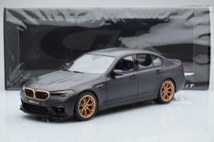 BMW M5 CS F90 Frozen Brands Hatch Gri GT Spirit 1:18 GT893 Rășină - imaginea 5 din 5