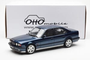 BMW M5 E34 Albastru Metallic Otto 1:18 OT576 Rășină - imaginea 6 din 6