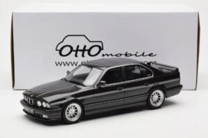 BMW M5 E34 Hartge H5 V12 Diamond Negru Metallic Otto 1:18 OT362 Rășină - imaginea 6 din 6