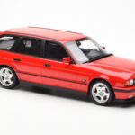 BMW M5 E34 Touring Roșu Otto 1:18 OT951 - image 4 of 6