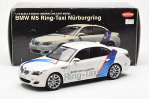 BMW M5 E60 Ring Taxi Nurburgring Kyosho 1:18 08593RT Metal - imaginea 8 din 8