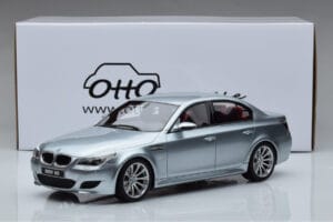BMW M5 E60 Argintiu Otto 1:18 OT426 Rășină - imaginea 6 din 6