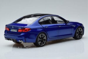 BMW M5 F90 Marina Bay Albastru Norev 1:18 80432454783 Metal - imaginea 3 din 7