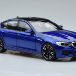 BMW M5 F90 Marina Bay Albastru Norev 1:18 - image 5 of 7