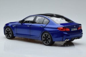 BMW M5 F90 Marina Bay Albastru Norev 1:18 80432454783 Metal - imaginea 6 din 7
