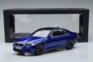 BMW M5 F90 Marina Bay Albastru Norev 1:18 80432454783 Metal - imaginea 7 din 7