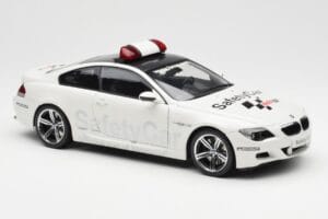 BMW M6 E63 MotoGP Safety Car 2006 Kyosho 1:18 08707GPB Metal - imaginea 6 din 8