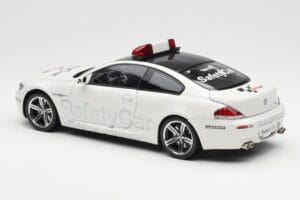 BMW M6 E63 MotoGP Safety Car 2006 Kyosho 1:18 08707GPB Metal - imaginea 7 din 8