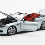 BMW M6 F12 Cabriolet Silverstone Argintiu II Paragon 1:18 80432253656 - image 2 of 8