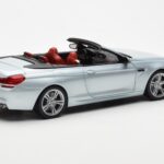 BMW M6 F12 Cabriolet Silverstone Argintiu II Paragon 1:18 80432253656 - image 3 of 8