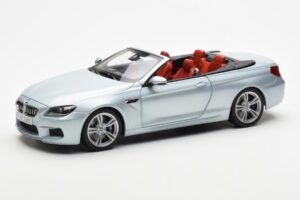 BMW M6 F12 Cabriolet Silverstone Argintiu II Paragon 1:18