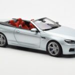BMW M6 F12 Cabriolet Silverstone Argintiu II Paragon 1:18 80432253656 - image 6 of 8