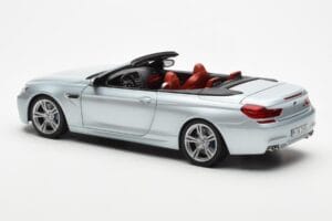 BMW M6 F12 Cabriolet Silverstone Argintiu II Paragon 1:18 80432253656 Metal - imaginea 7 din 8