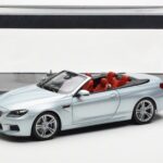 BMW M6 F12 Cabriolet Silverstone Argintiu II Paragon 1:18 80432253656 - image 8 of 8