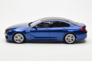 BMW M6 F06 Gran Coupe Albastru GT Spirit 1:18 GT184 Rășină - imaginea 3 din 6