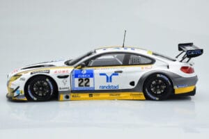 BMW M6 GT3 Rowe Racing #98 A. Graf / R. Westbrook / N. Catsburg / N. Paltalla 24 Hours of Nurburgring 2016 Minichamps 1:18 15 - imaginea 3 din 6
