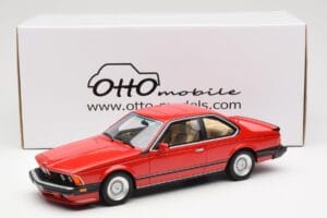 BMW M635 CSi E24 Henna Roșu Otto 1:18 OT1018 Rășină - imaginea 6 din 6
