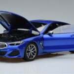 BMW M850i G15 Albastru Metalizat Norev 1:18 183286 Metal - image 2 of 7