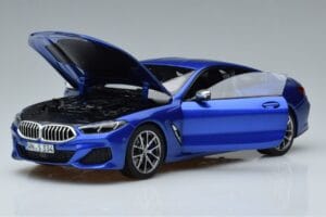 BMW M850i G15 Albastru Metalizat Norev 1:18 183286 Metal - imaginea 2 din 7