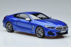 BMW M850i G15 Albastru Metalizat Norev 1:18 183286 Metal - imaginea 5 din 7