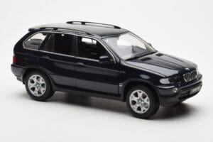 BMW X5 4.4i E53 Albastru Închis Kyosho 1:18 08521DB Metal - imaginea 6 din 8