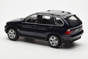 BMW X5 4.4i E53 Albastru Închis Kyosho 1:18 08521DB Metal - imaginea 7 din 8