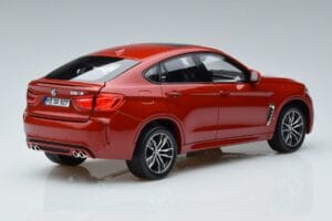BMW X6M F86 Roșu Norev 1:18 183242 Metal - imaginea 3 din 7